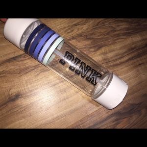 Pink water bottle